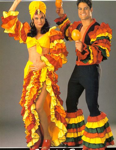Calypso & Latin Costumes - American Costumes Las Vegas